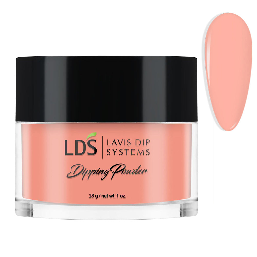 LDS Coral Dipping Powder Nail Colors - 082 Give Peach A Chance