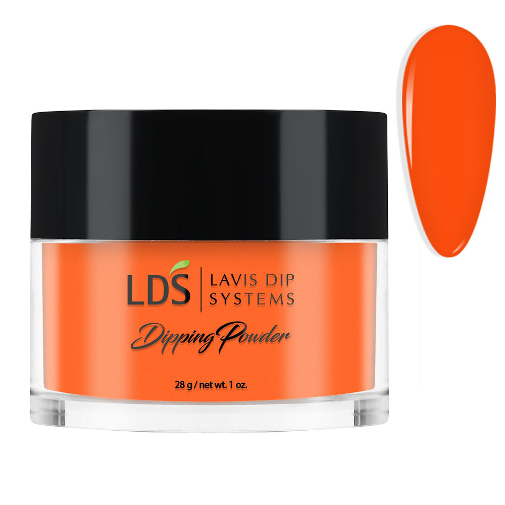 LDS Orange Dipping Powder Nail Colors - 101 Fantatastic
