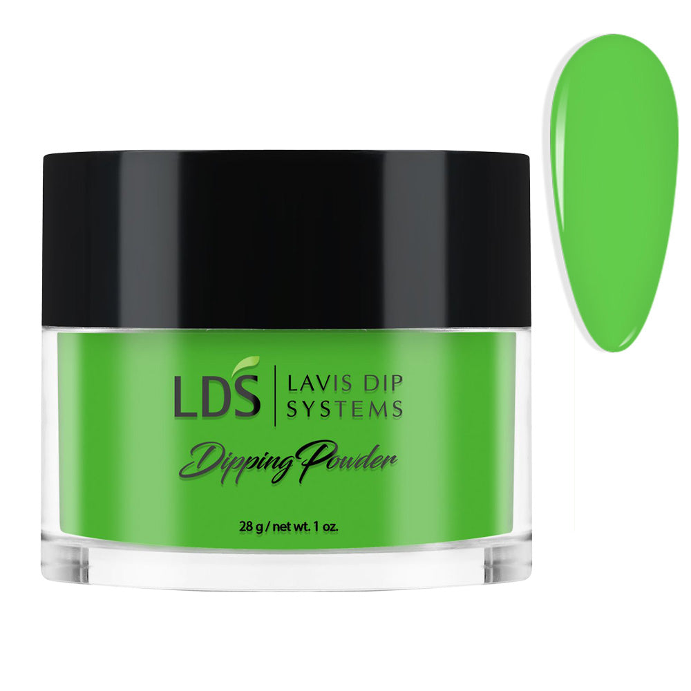 LDS Green Dipping Powder Nail Colors - 102 In The Lime Light