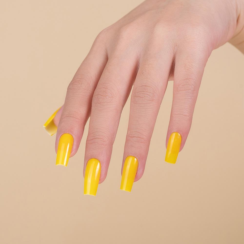 LDS Yellow Dipping Powder Nail Colors - 103 Sun Shines On My Mind