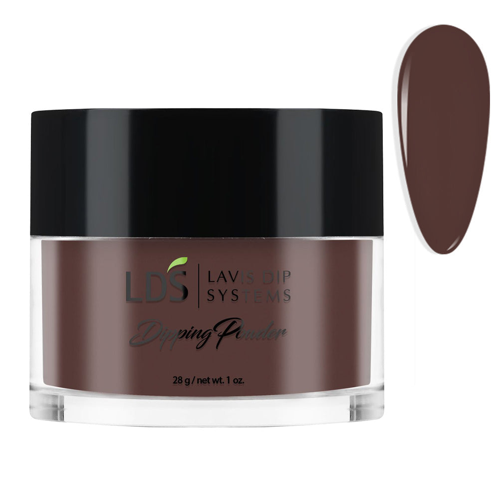 LDS Brown Dipping Powder Nail Colors - 135 85% Cocoa