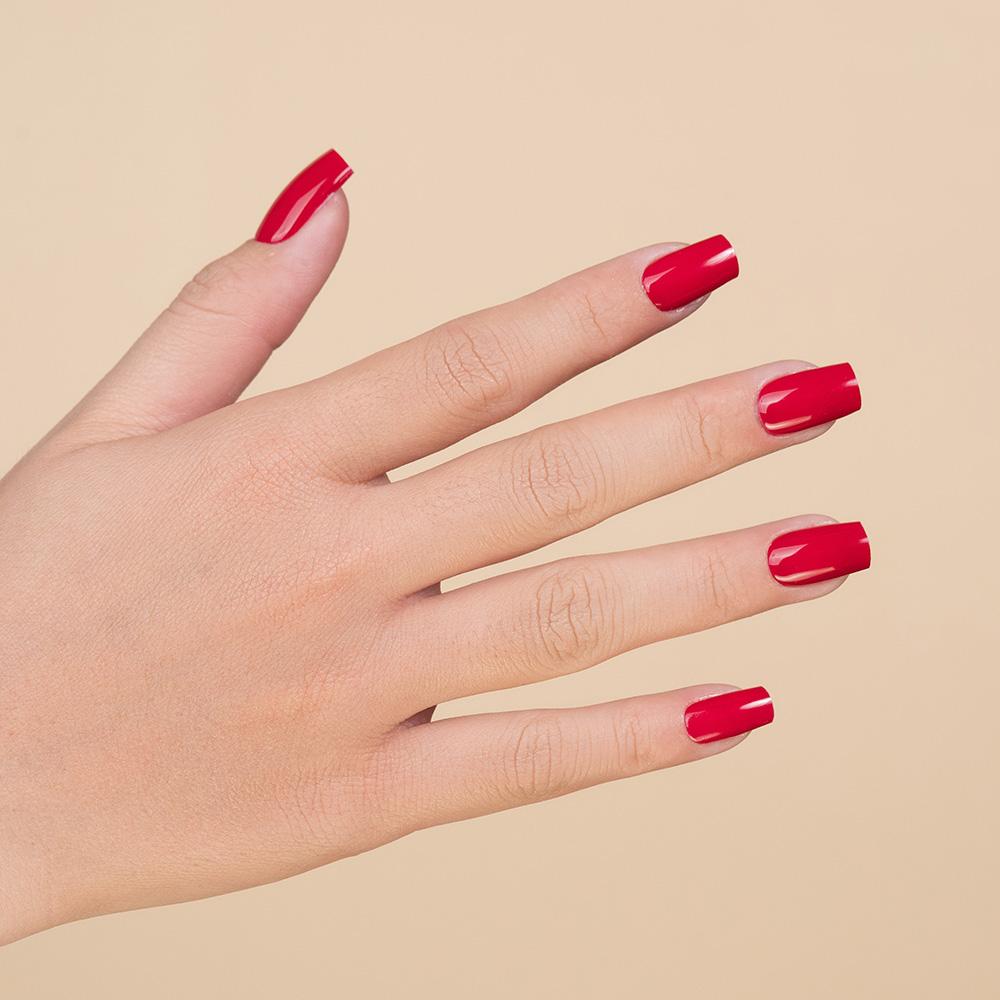 LDS Red Dipping Powder Nail Colors - 141 Soul On Fleek