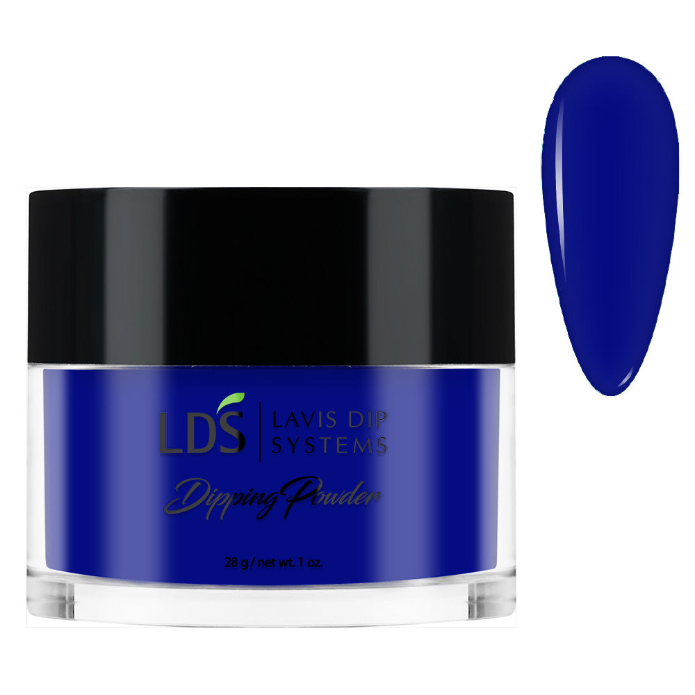 LDS Glitter Dipping Powder Nail Colors - 147 Cobalt Blue