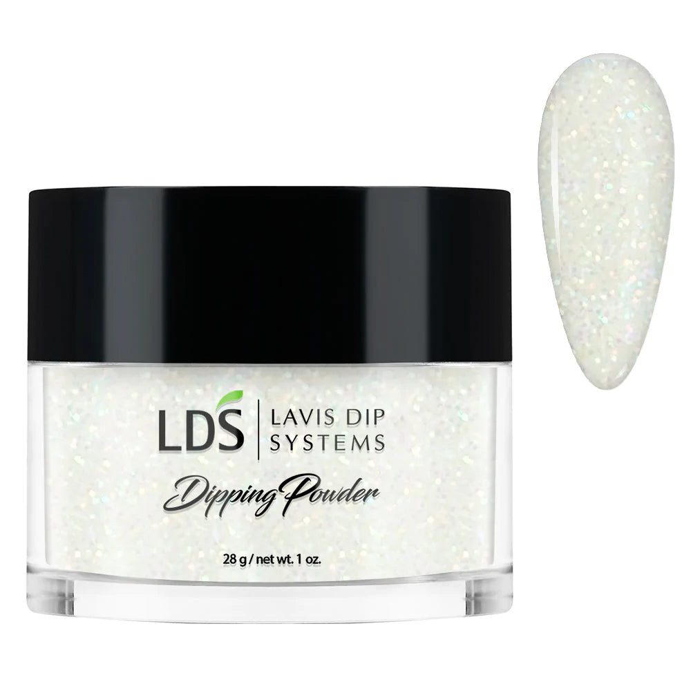 LDS Blue, Glitter Dipping Powder Nail Colors - 150 Simpler is sweeter