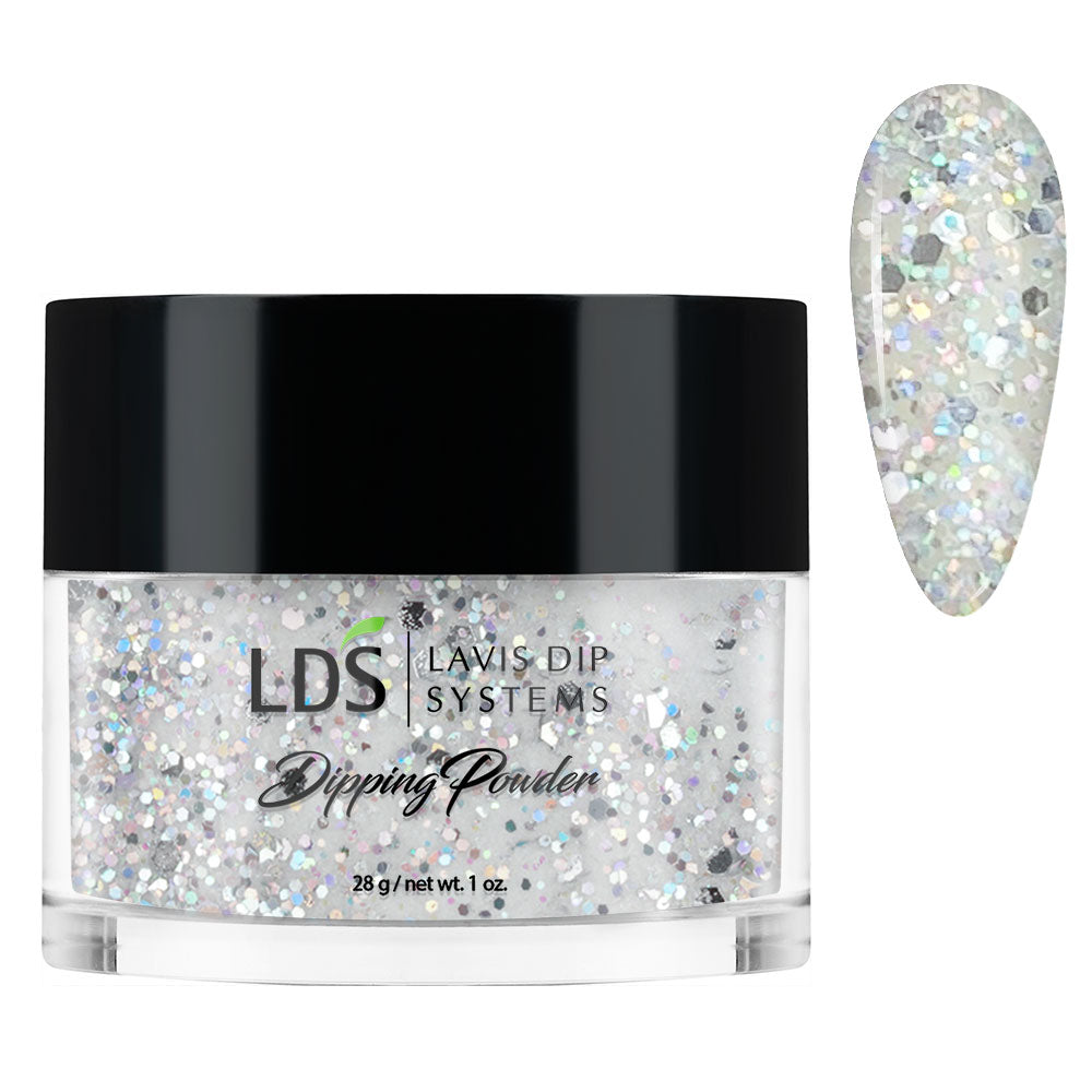 LDS Glitter, Gold Dipping Powder Nail Colors - 152 Confetti