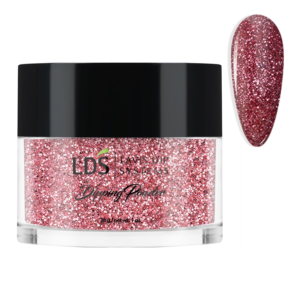 LDS Glitter, Pink Dipping Powder Nail Colors - 167 Close To You