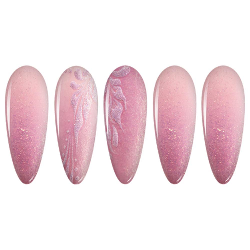 LDS Glitter, Pink Dipping Powder Nail Colors - 155 I Wear Love