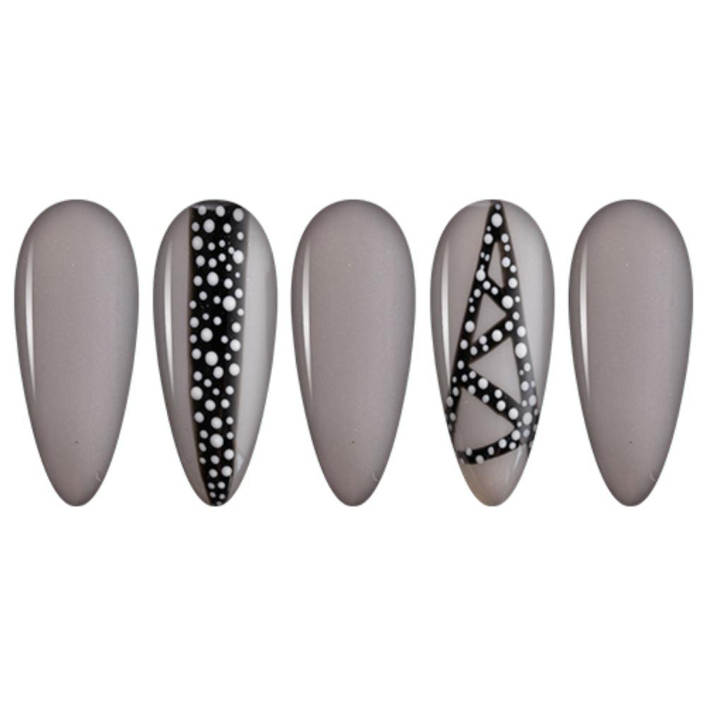 LDS Gray Dipping Powder Nail Colors - 025 Gray Heather