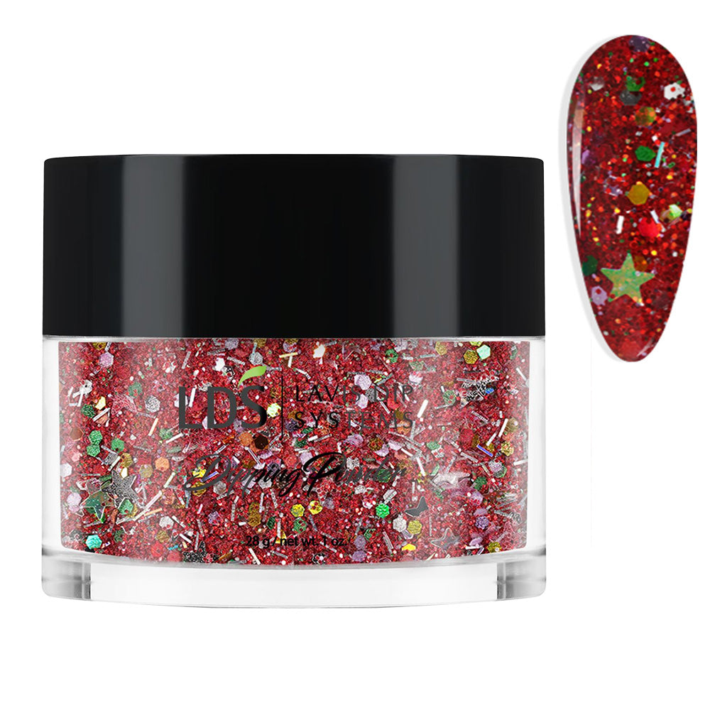 LDS Glitter Dipping Powder Nail Colors - SC04 She Just Shines