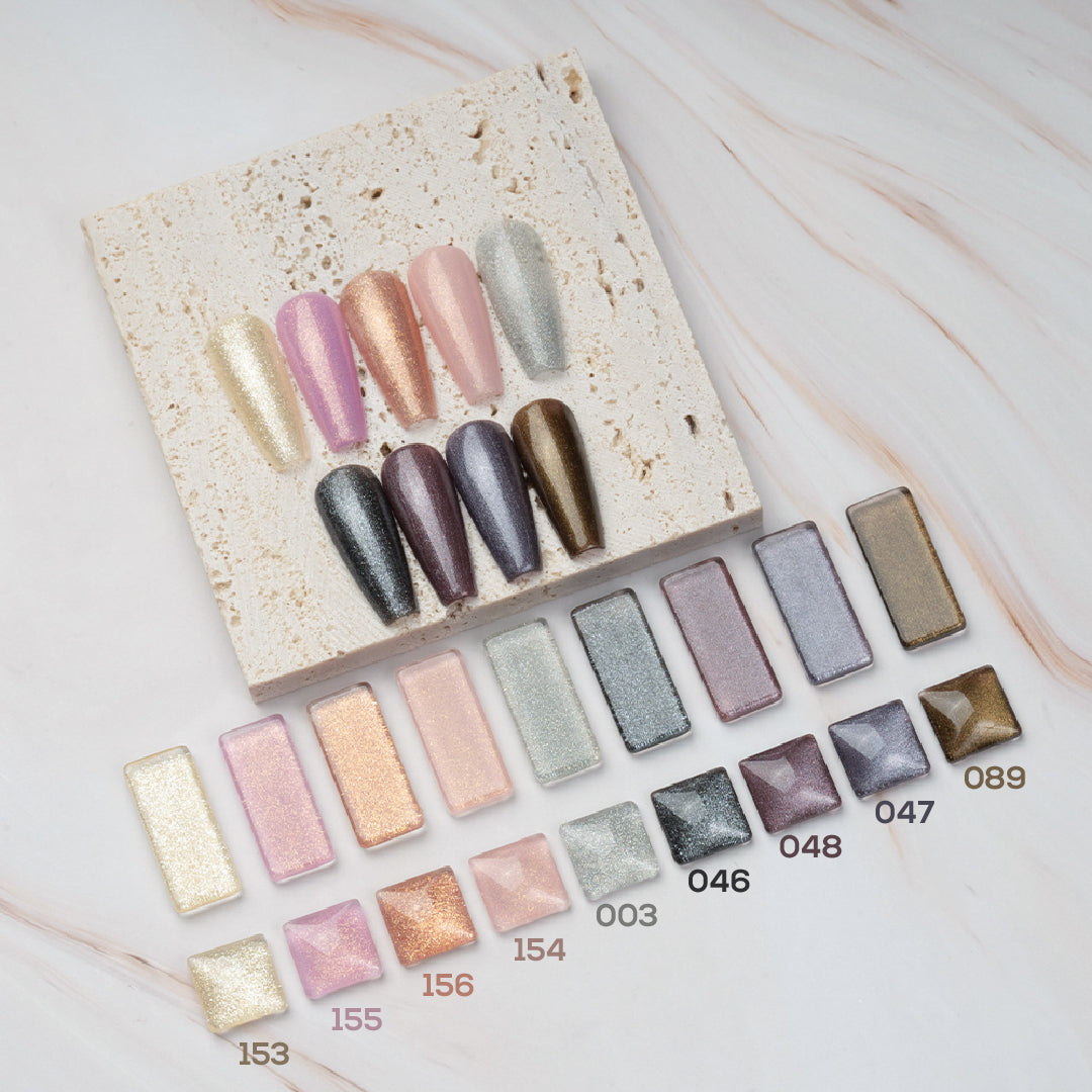 SOFT GLAM - LDS Holiday Nail Lacquer Collection: 003, 046, 047, 048, 089, 153, 154, 155, 156