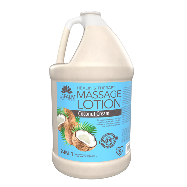 La Palm Massage Lotion - Coconut Cream - 1Gallon