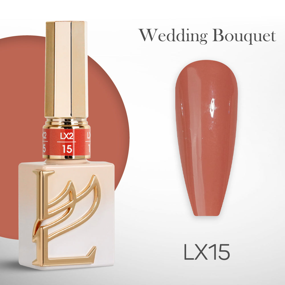 LAVIS LX2 - Set 36 Color - Gel Polish 0.5 oz - Wedding Bouquet Collection