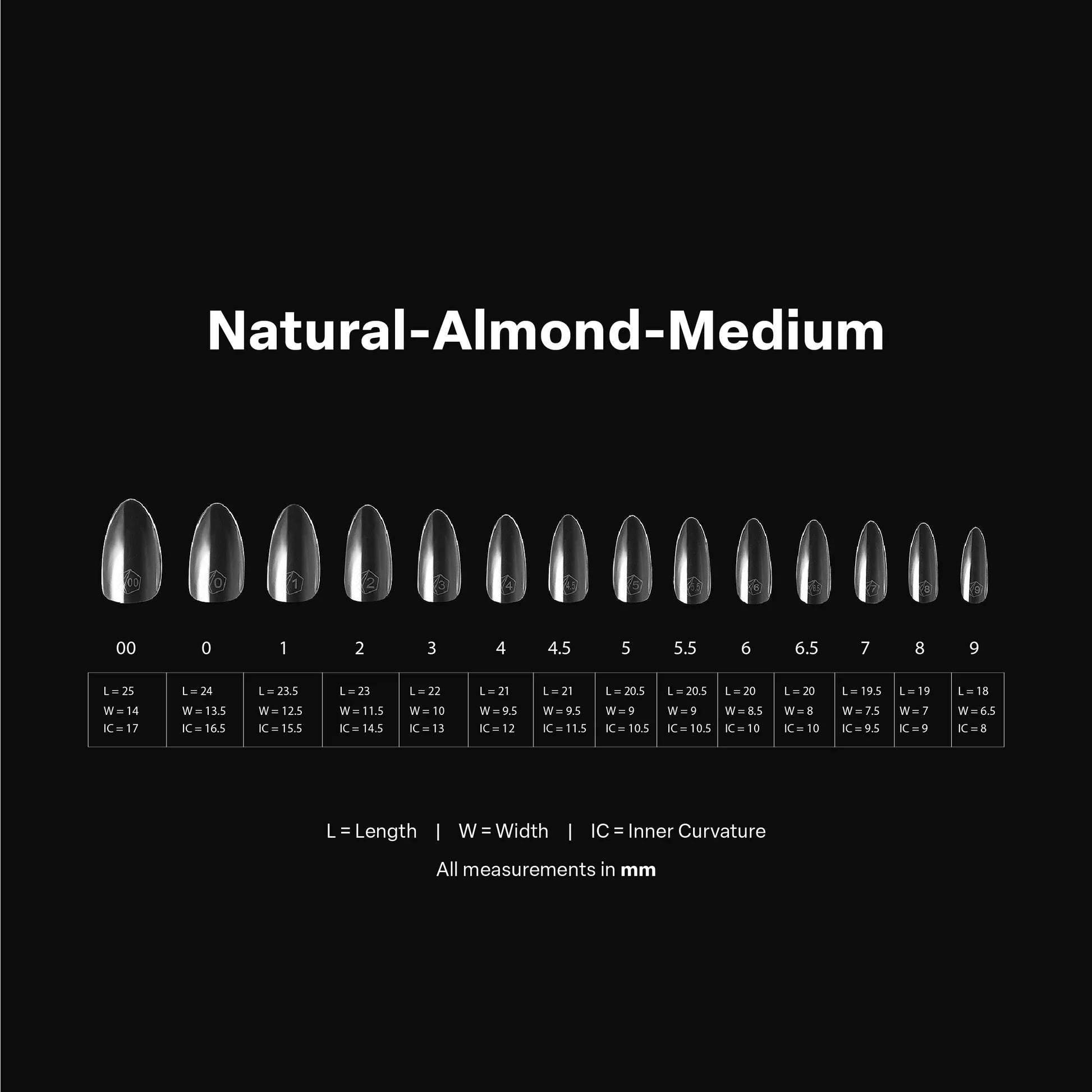 APRES - Gel-X - Natural Almond Medium (PCS)