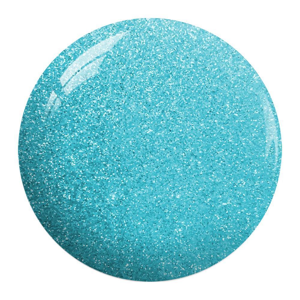 NuGenesis Dipping Powder Nail - NG 610 Splish Splash - Glitter, Blue Colors