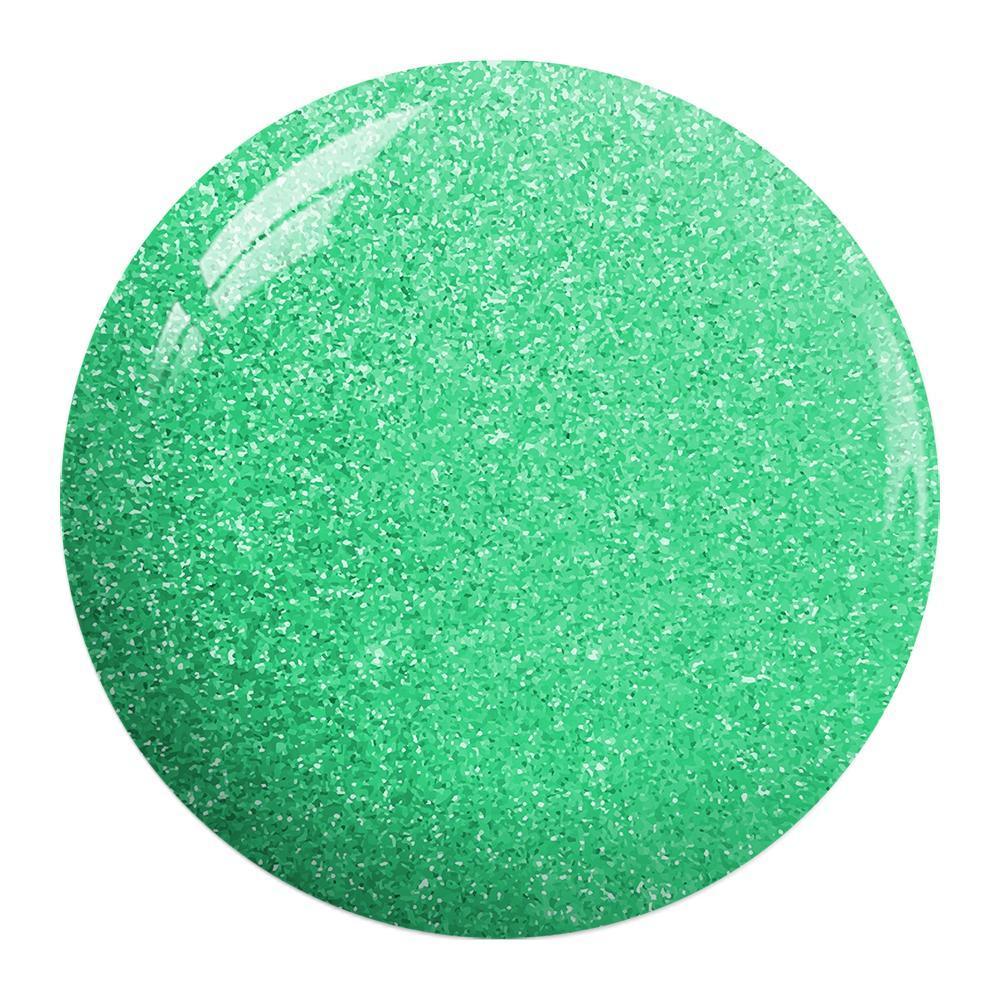 NuGenesis Dipping Powder Nail - NG 611 Sea Foam - Glitter, Green Colors