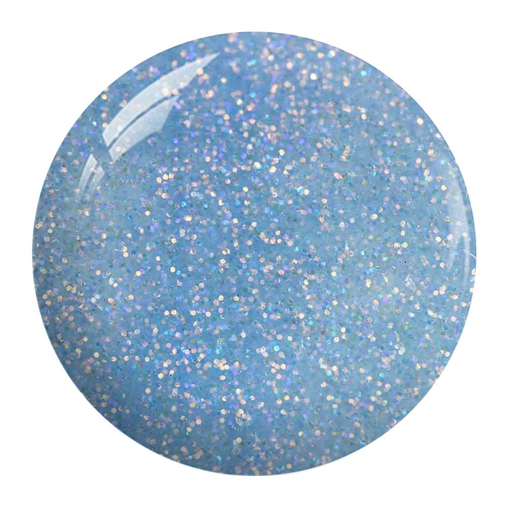 NuGenesis Dipping Powder Nail - NL 30 Taking Chances - Blue, Glitter Colors