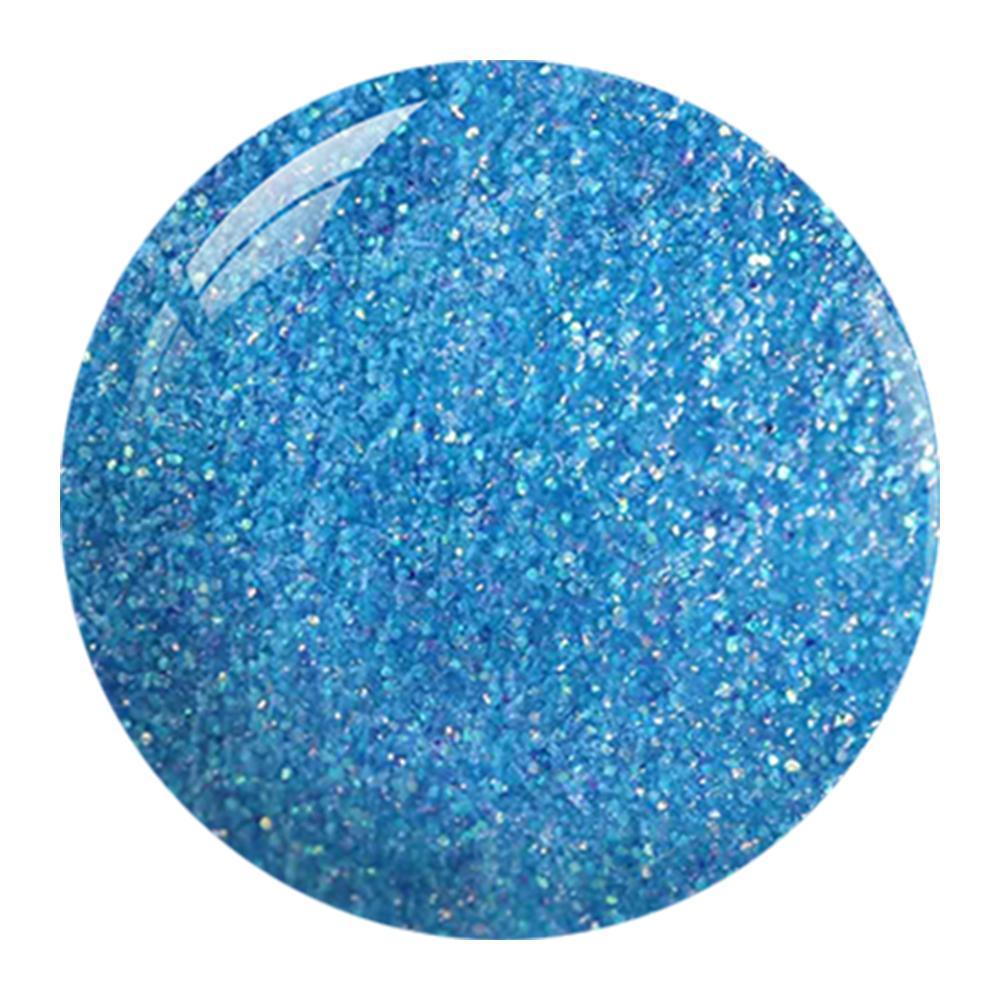 NuGenesis Dipping Powder Nail - NU 184 Zen Zone - Blue, Glitter Colors