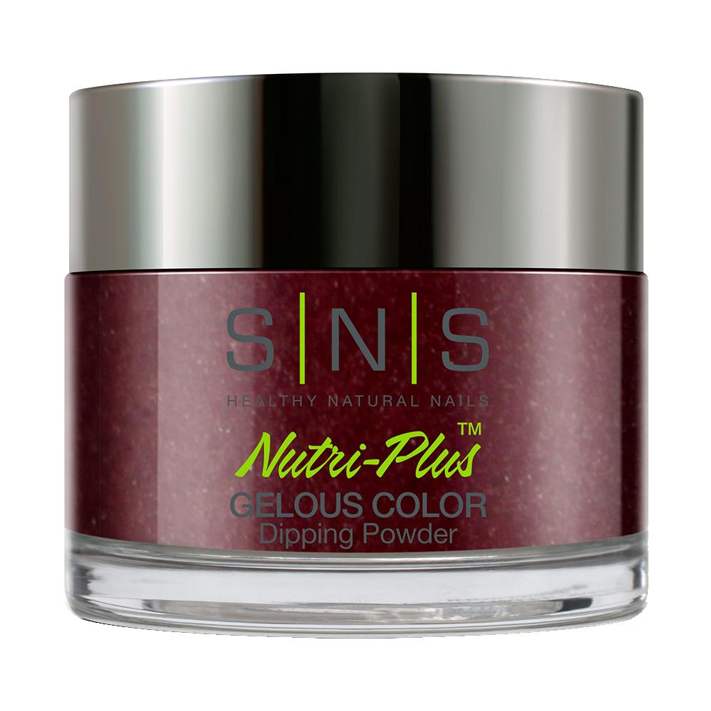 SNS Dipping Powder Nail - NV05 - Cabernet Mud Masque