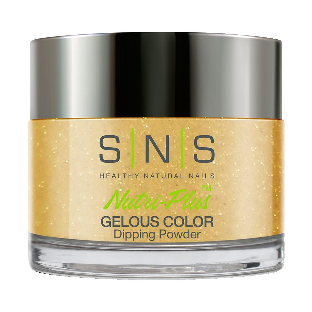 SNS Dipping Powder Nail - NV20 - Golden Swaths