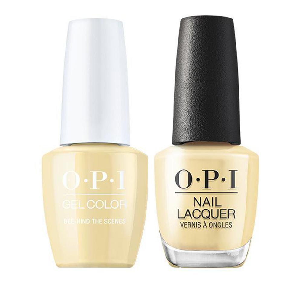 OPI Gel Nail Polish Duo - H005 Bee-hind the Scenes - Yellow Colors