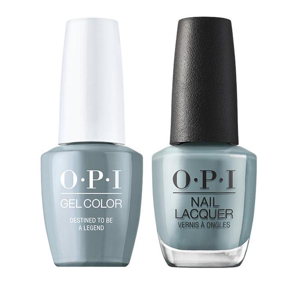 OPI Gel Nail Polish Duo - H006 Destined to be a Legend - Gray Colors