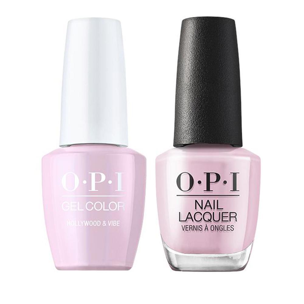 OPI Gel Nail Polish Duo - H004 Hollywood & Vibe - Pink Colors