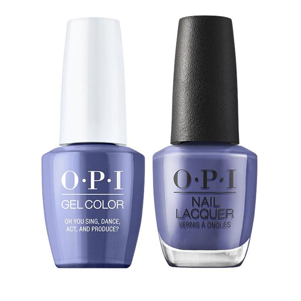 OPI Gel Nail Polish Duo - H008 Oh You Sing, Dance, Act and Produce - Violet Colors