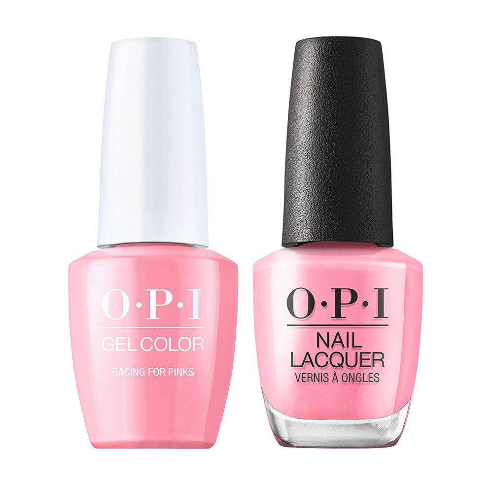 OPI Gel Nail Polish Duo - D52 Racing For Pinks