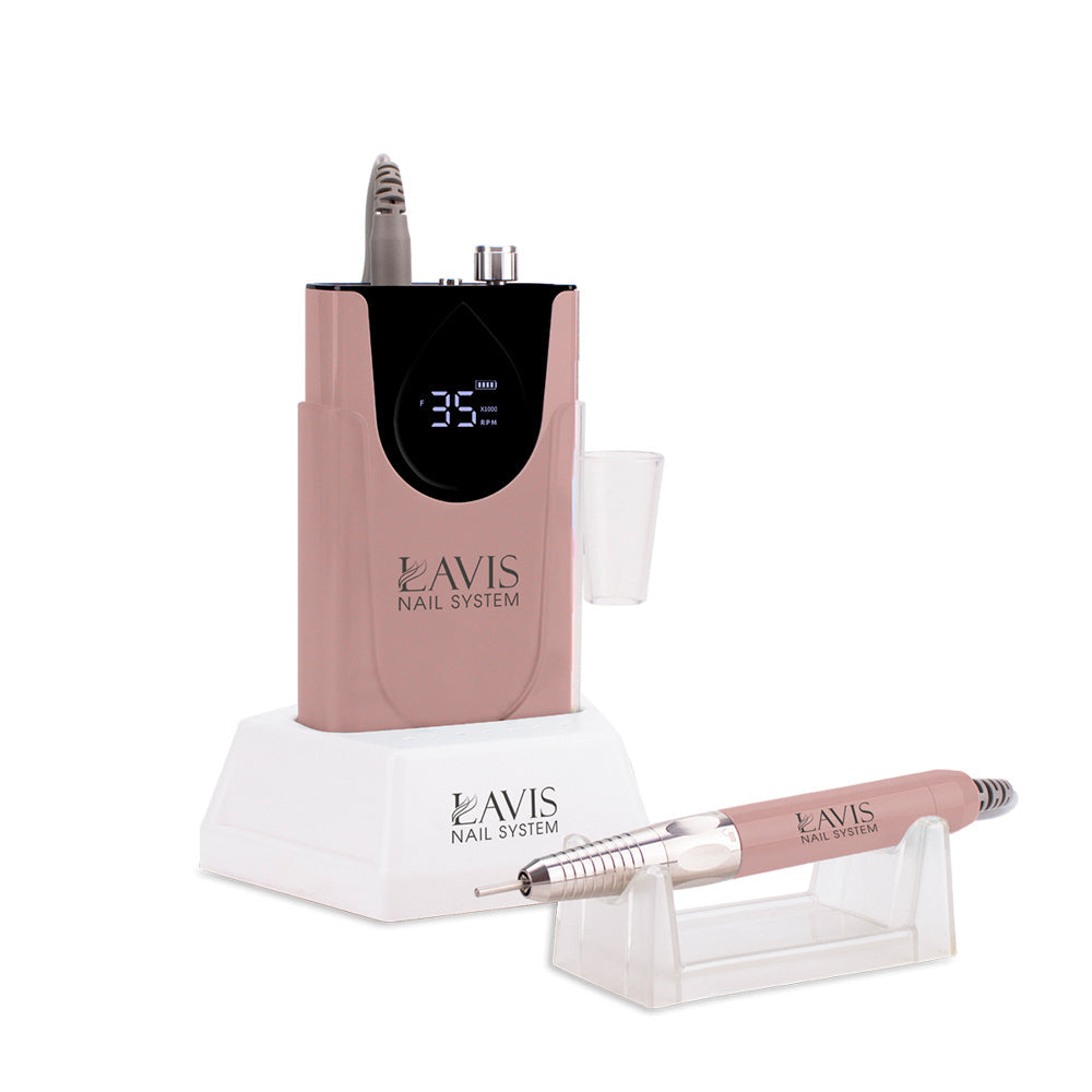 LAVIS Nail Drill - Red Gold