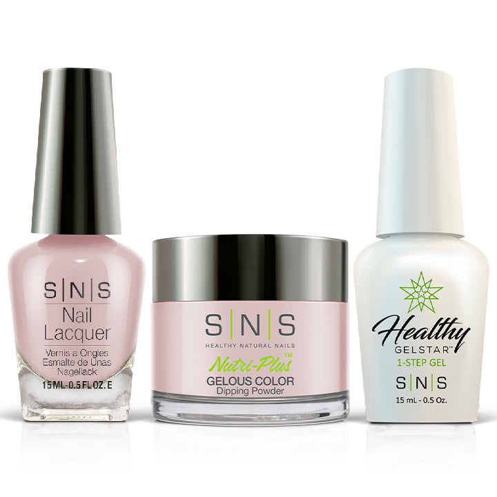 SNS 3 in 1 - SY21 Pink Sandz Of Time Gelous - Dip, Gel & Lacquer Matching