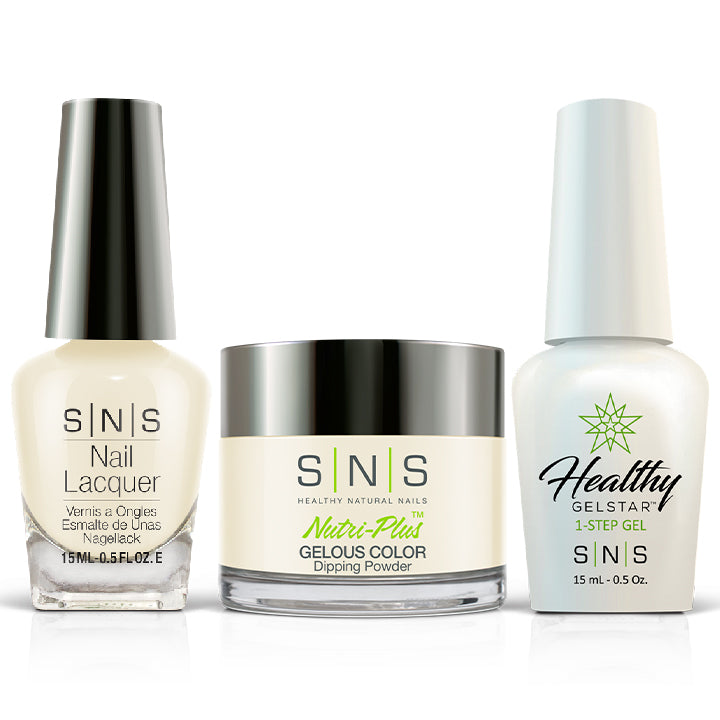 SNS 3 in 1 - SY23 Lemoncillo Later Gelous - Dip, Gel & Lacquer Matching
