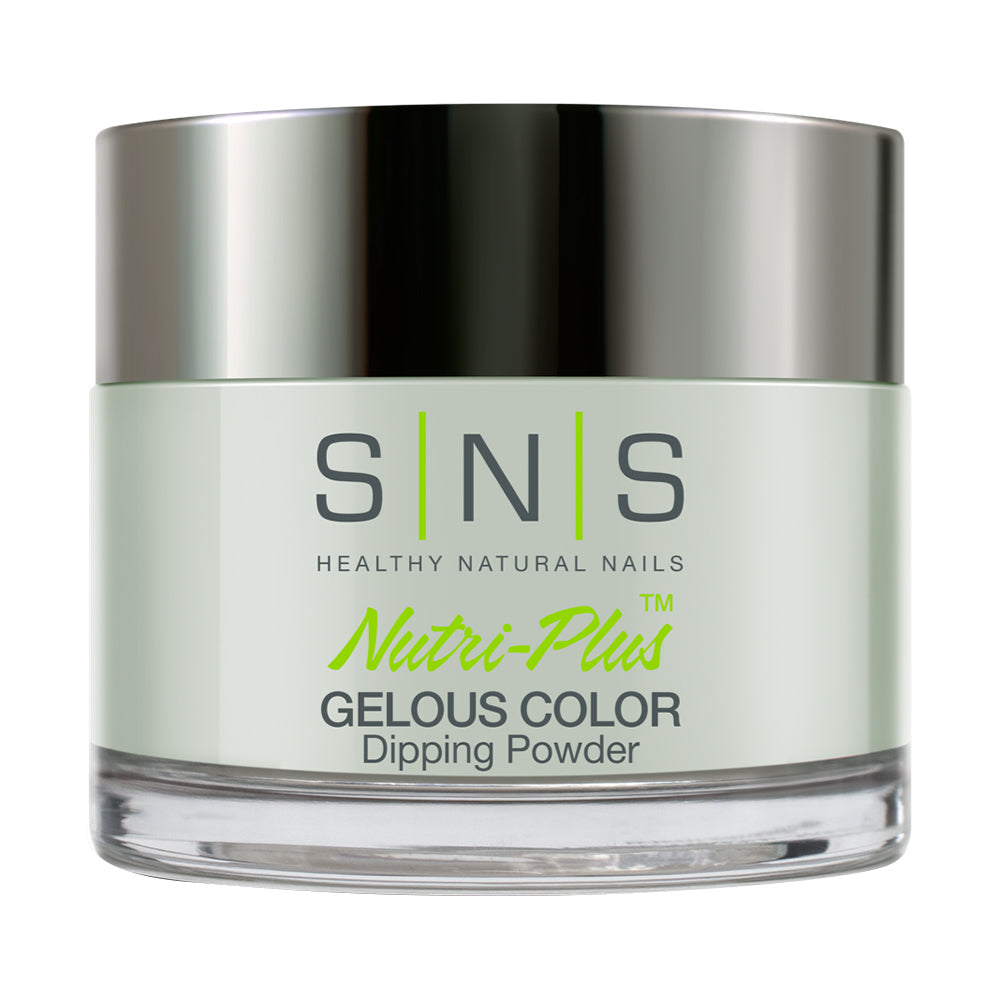 SNS Dipping Powder Nail - SY24 Faded Blu Santorini Gelous