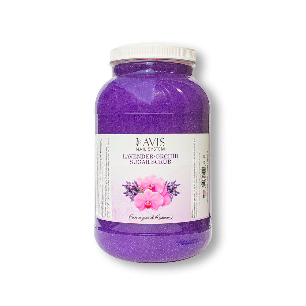LAVIS - Lavender Orchid - Sugar Scrub for Pedicure - 1Gallon