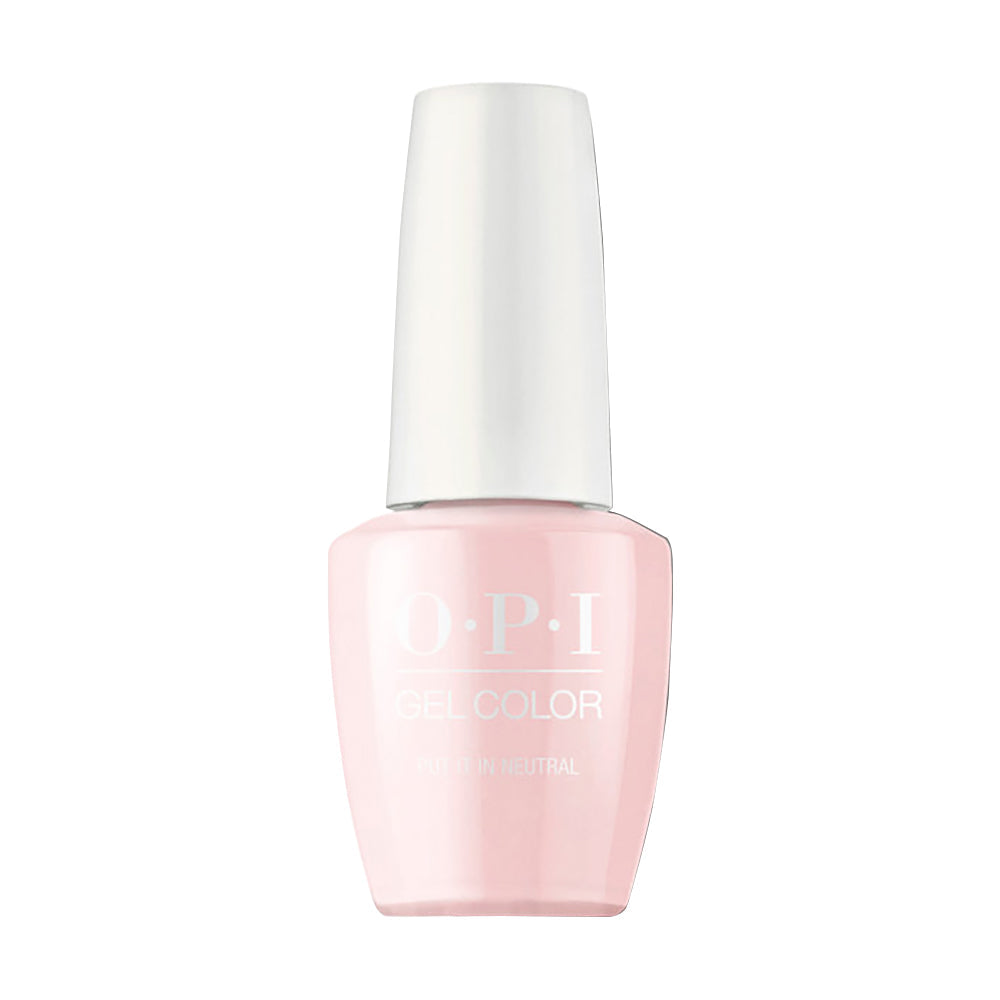 OPI Gel Nail Polish - T65 Put It in Neutral - Pink Colors
