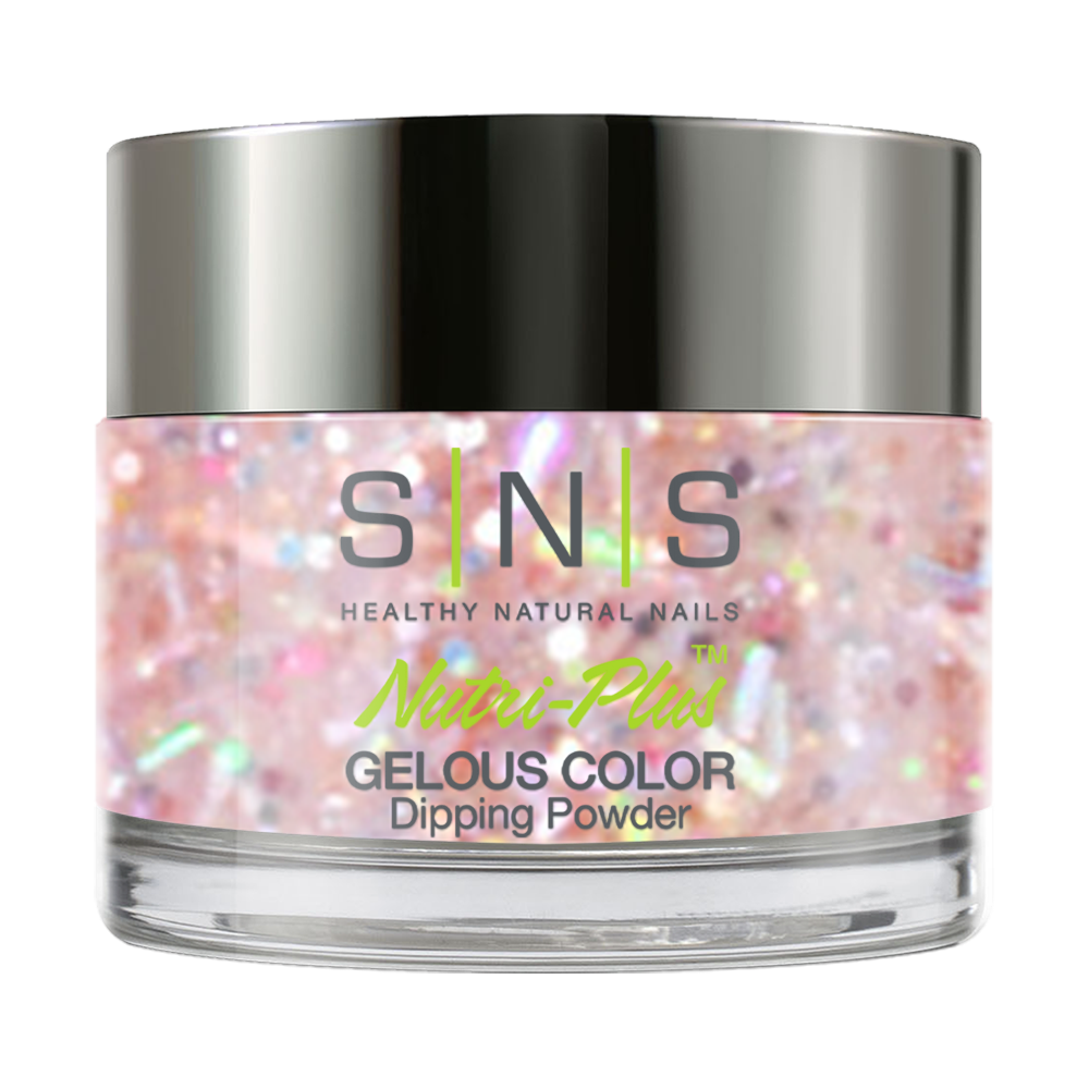 SNS Dipping Powder Nail - WW08 - Times Square - Glitter, Multi Colors