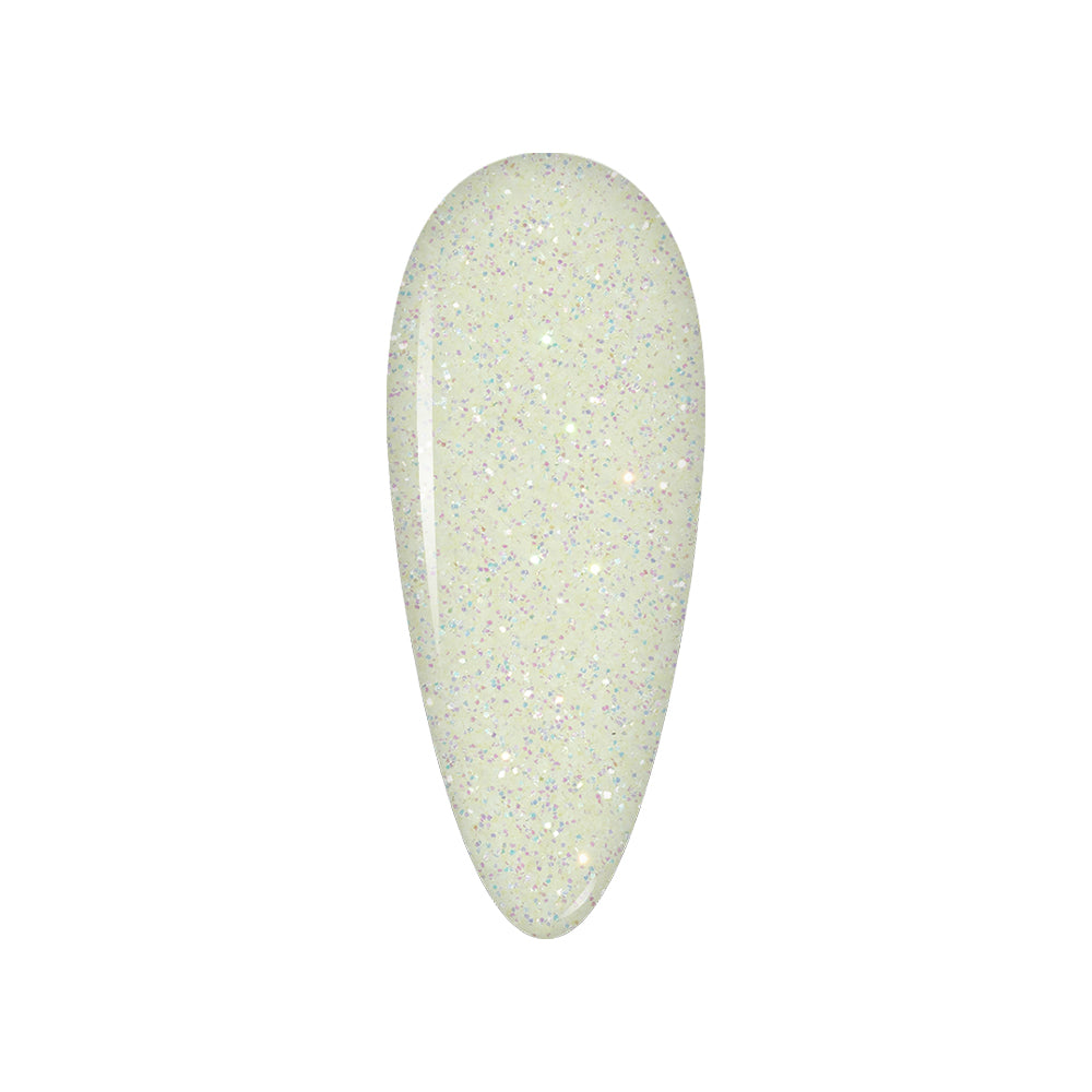 LDS UV Glitter Nail Art - 0.5oz Lemon Drop UV03