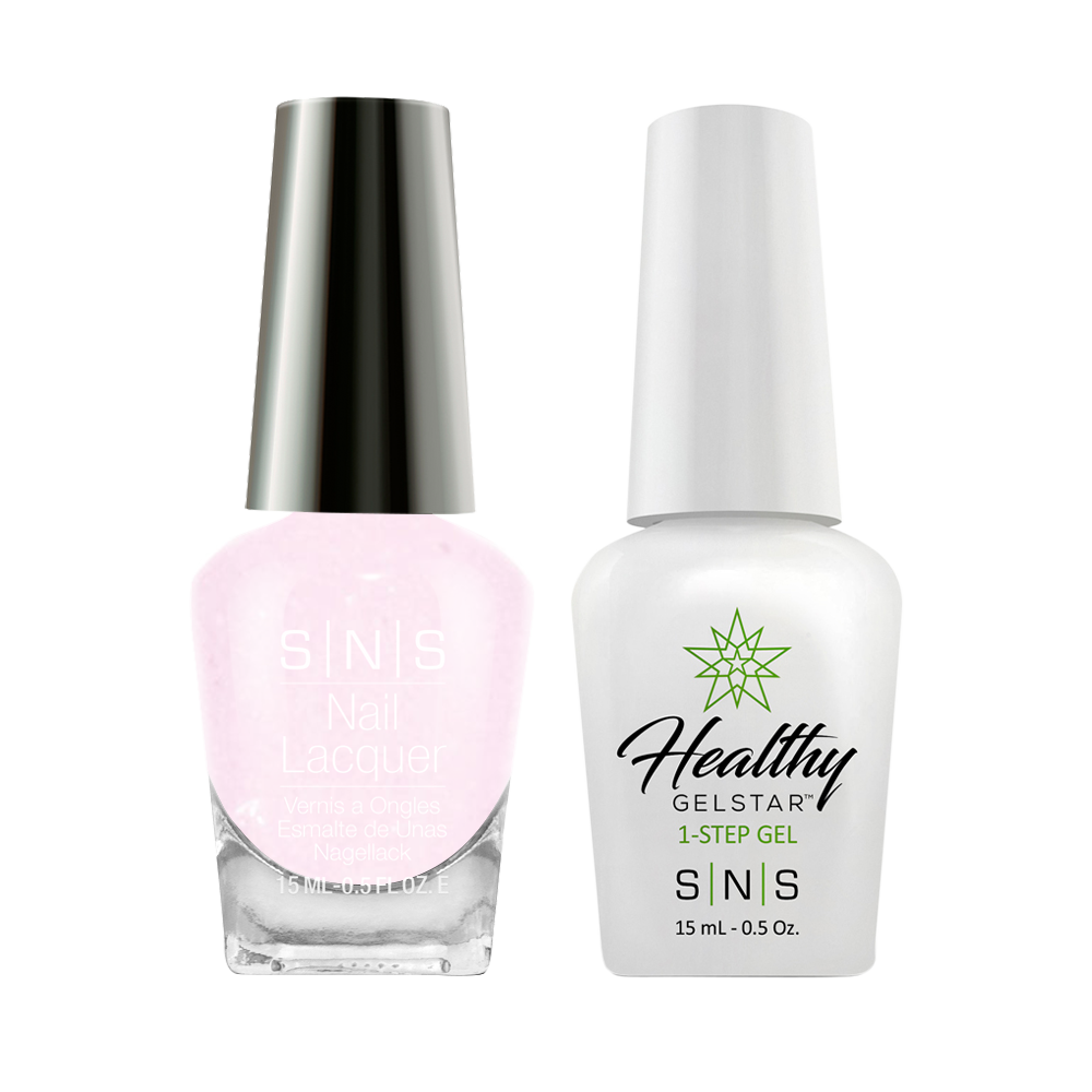 SNS Gel Nail Polish Duo - BOS03 Pink, Neutral Colors