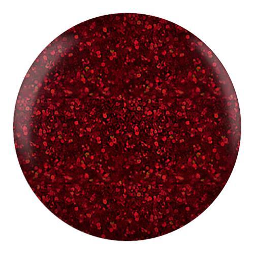 DND Acrylic & Powder Dip Nails 463 - Glitter Red Colors