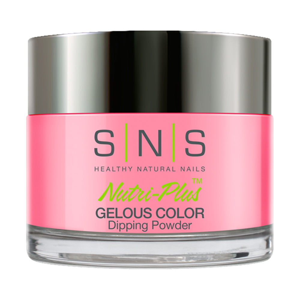 SNS Dipping Powder Nail - LG09 - You Betta Believe It - Pink, Neon Colors