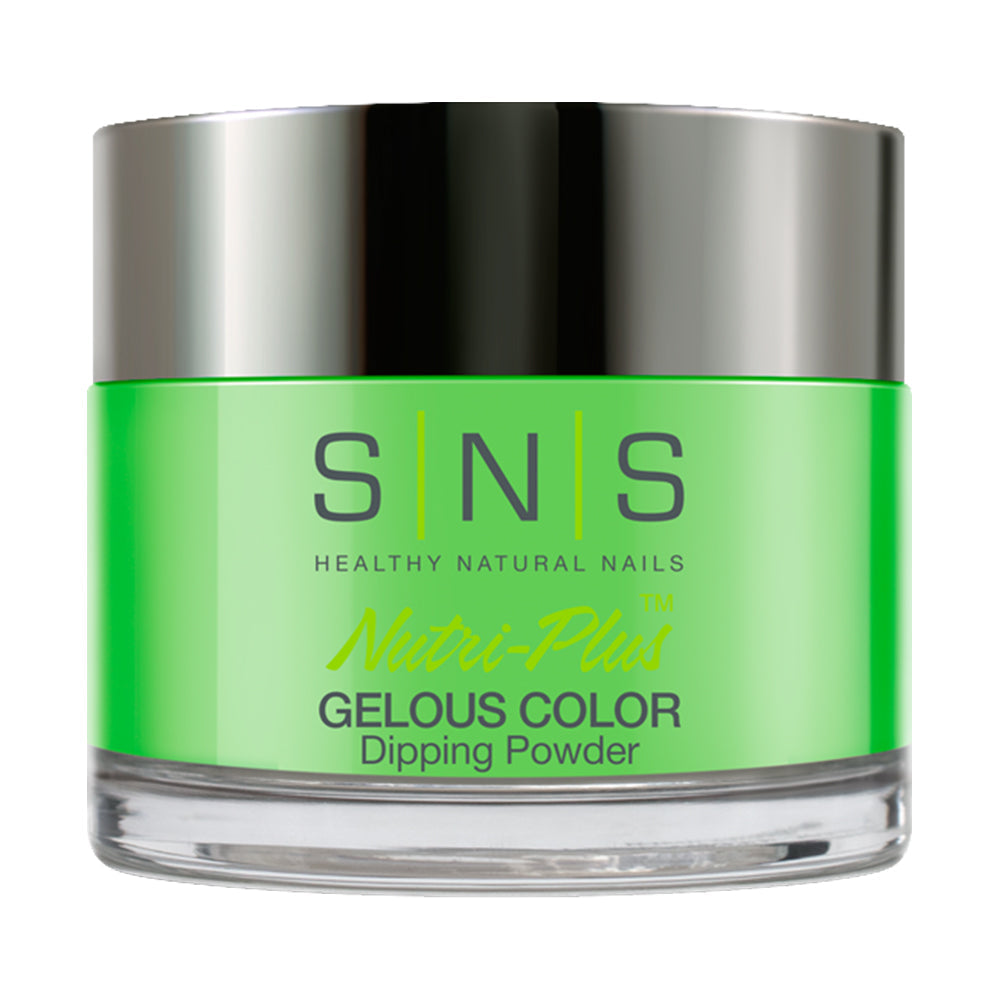 SNS Dipping Powder Nail - LG23 - Mycena Forest - Green, Neon Colors