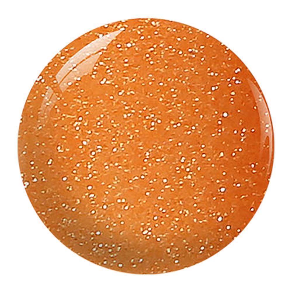 NuGenesis Dipping Powder Nail - NU 006 Lucky Penny - Orange, Glitter Colors