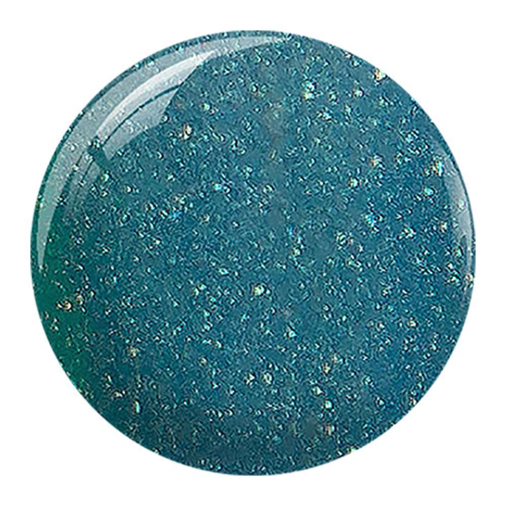 NuGenesis Dipping Powder Nail - NU 160 Blue Jeans - Blue, Glitter Colors