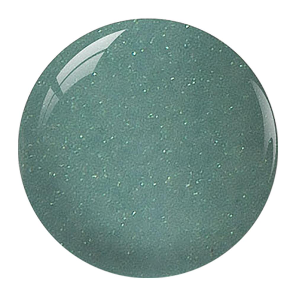 NuGenesis Dipping Powder Nail - NU 056 Venitian Green - Green, Glitter Colors