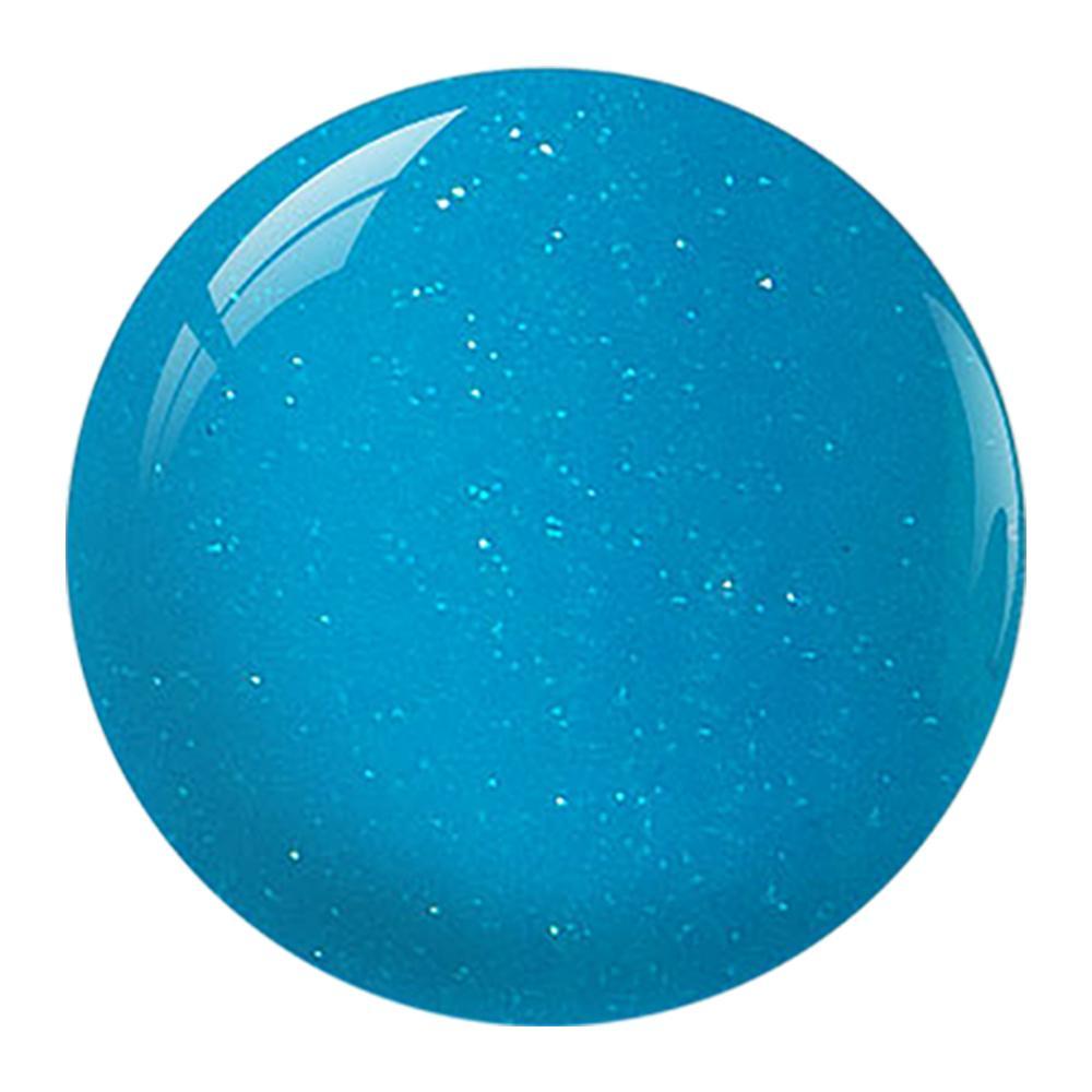 NuGenesis Dipping Powder Nail - NU 065 Blue Bayou - Blue, Glitter Colors