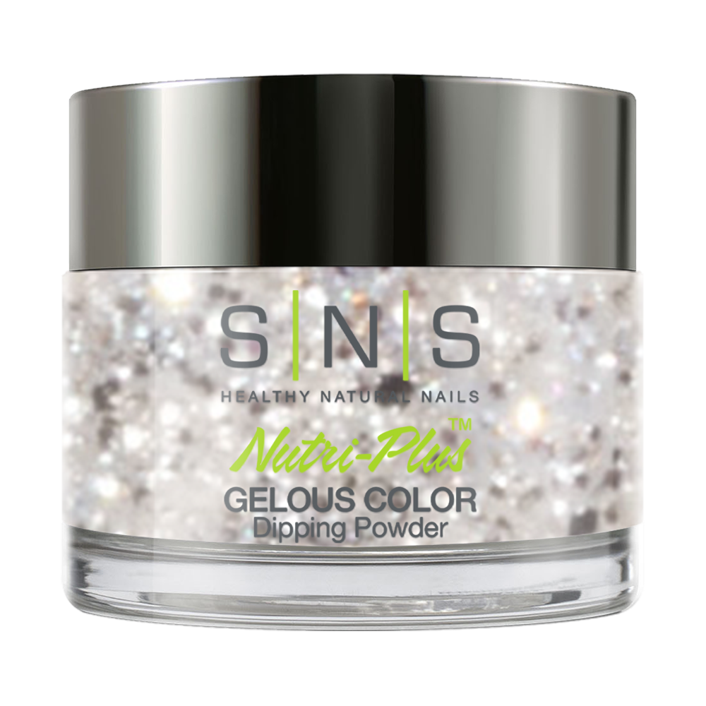 SNS Dipping Powder Nail - WW22 - Snow Birds - Glitter, Multi Colors